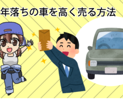 10年落ちの車を高く売る方法