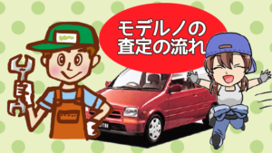 モデルノの査定の流れ